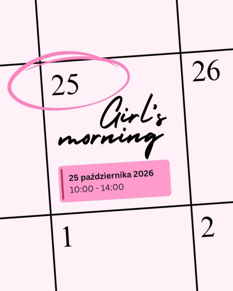 Girl's Morning | Różowy październik 25.10