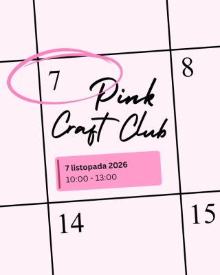 Pink Craft Club: Sploty i Ploty | 07.11