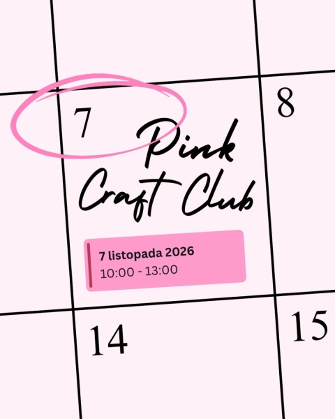Pink Craft Club: Sploty i Ploty | 07.11